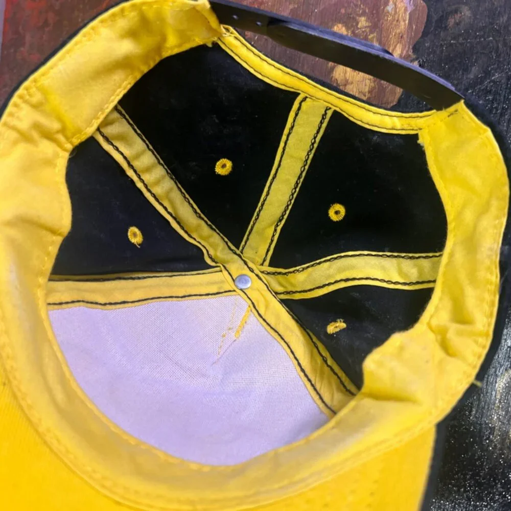 Batman Youth Kids Black‎ Yellow DC Comic Superhero SnapBack Baseball Hat Cap